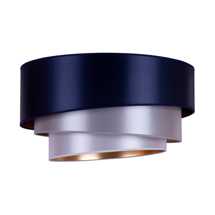 Duolla - Stropní svítidloTRIO 3xE27/15W/230V d 60 cm blau/silbern/Kupfer