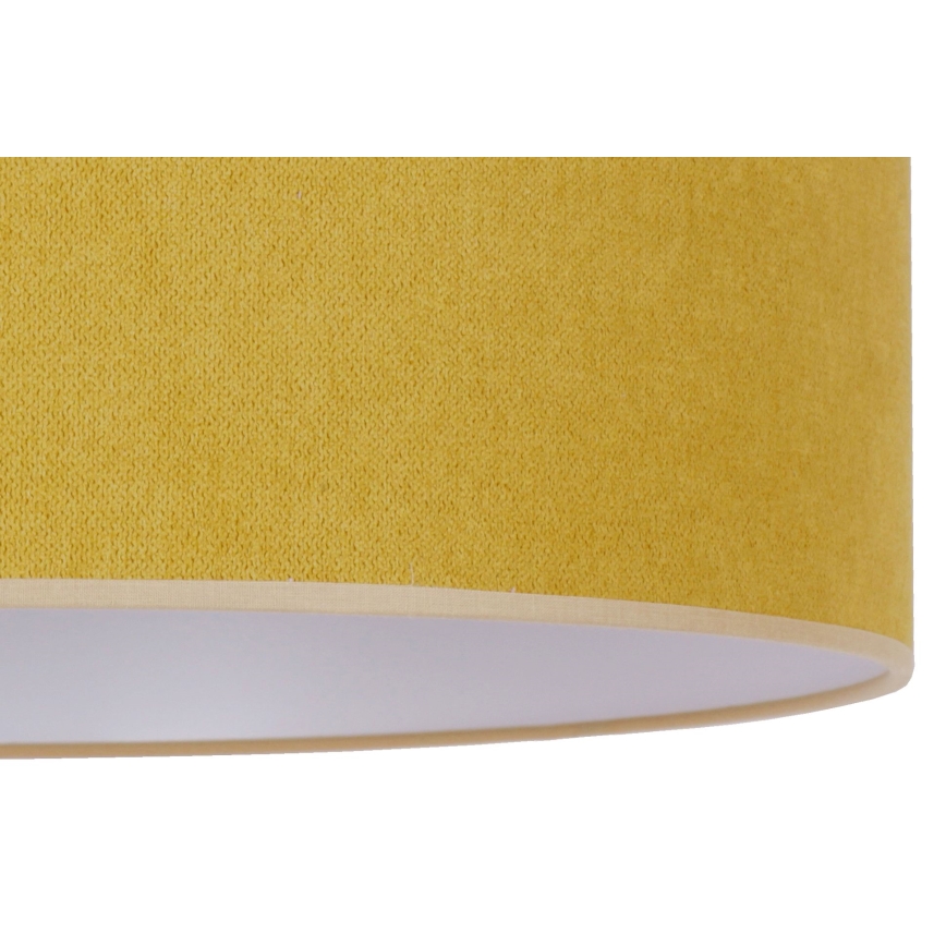 Duolla - Tischleuchte BRISTOL 1xE14/15W/230V d 17,5 cm gelb/weiß
