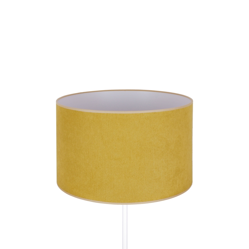 Duolla - Tischleuchte BRISTOL 1xE14/15W/230V d 17,5 cm gelb/weiß