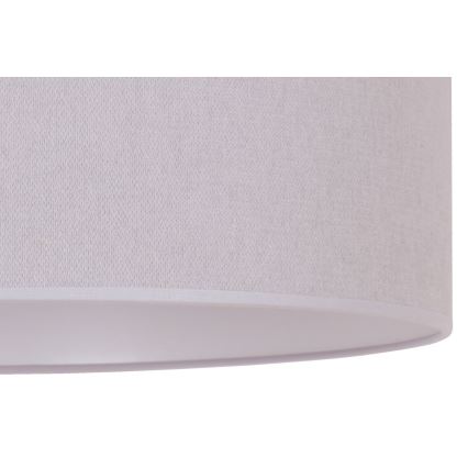 Duolla - Tischleuchte BRISTOL 1xE14/15W/230V d 17,5 cm grau/weiß