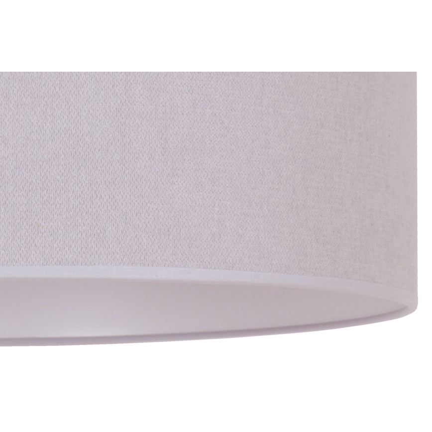 Duolla - Tischleuchte BRISTOL 1xE14/15W/230V d 17,5 cm grau/weiß
