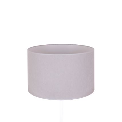 Duolla - Tischleuchte BRISTOL 1xE14/15W/230V d 17,5 cm grau/weiß