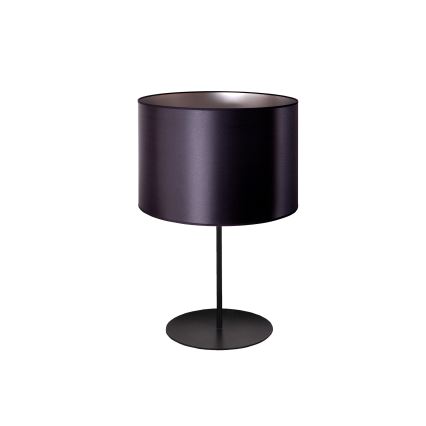 Duolla - Tischleuchte CANNES 1xE14/15W/230V d 20 cm schwarz/silbern