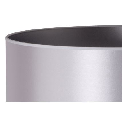 Duolla - Tischleuchte CANNES 1xE14/15W/230V d 20 cm silbern/weiß