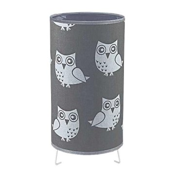 Duolla - Tischleuchte für Kinder OWL 1xE27/40W/230V d 15 cm