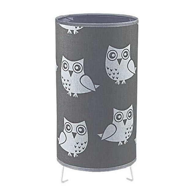 Duolla - Tischleuchte für Kinder OWL 1xE27/40W/230V d 15 cm