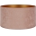 Duolla - Universal-Lampenschirm VELVET E27 d 35 cm rosa/golden