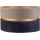 Duolla - Universeller Lampenschirm DUO E27 Ø 40 cm grau/blau/gold