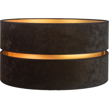 Duolla - Universeller Lampenschirm DUO E27 Ø 40 cm Schwarz/Gold