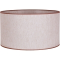 Duolla - Universeller Lampenschirm E27 Ø 35 cm Beige