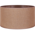 Duolla - Universeller Lampenschirm E27 Ø 35 cm Braun