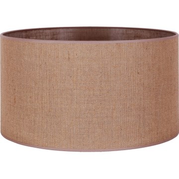 Duolla - Universeller Lampenschirm E27 Ø 35 cm Braun
