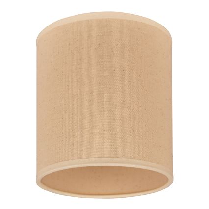 Duolla - Universeller ROLLER Lampenschirm E27 Ø 13 cm Beige