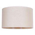Duolla - Universeller ROLLER Lampenschirm E27 Ø 50 cm Beige