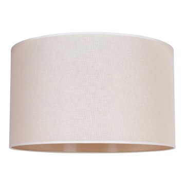 Duolla - Universeller ROLLER Lampenschirm E27 Ø 50 cm Beige