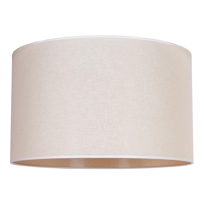 Duolla - Universeller ROLLER Lampenschirm E27 Ø 50 cm Beige