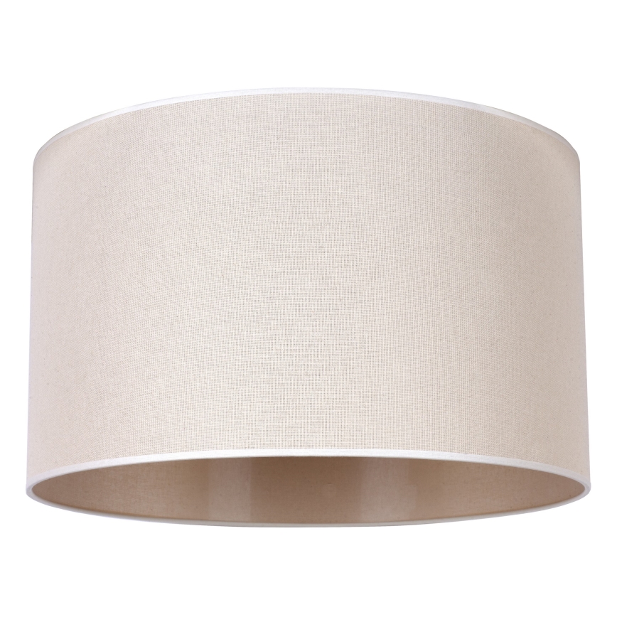 Duolla - Universeller ROLLER Lampenschirm E27 Ø 50 cm Beige