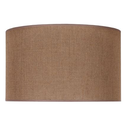 Duolla - Universeller ROLLER Lampenschirm E27 Ø 50 cm Braun