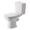 Duravit 21110900002 - Kombi-WC D-CODE, Keramik, Hochglanzweiß