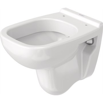 Duravit 22110900002 - Wand-WC D-CODE, Keramik, hochglänzend weiß