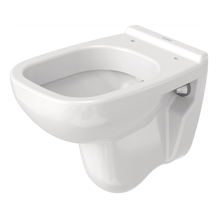 Duravit 22110900002 - Wand-WC D-CODE, Keramik, hochglänzend weiß