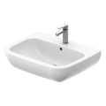 Duravit 23106500002 - Wandhängendes Waschbecken D-CODE 65x50 cm Keramik/glänzend weiß