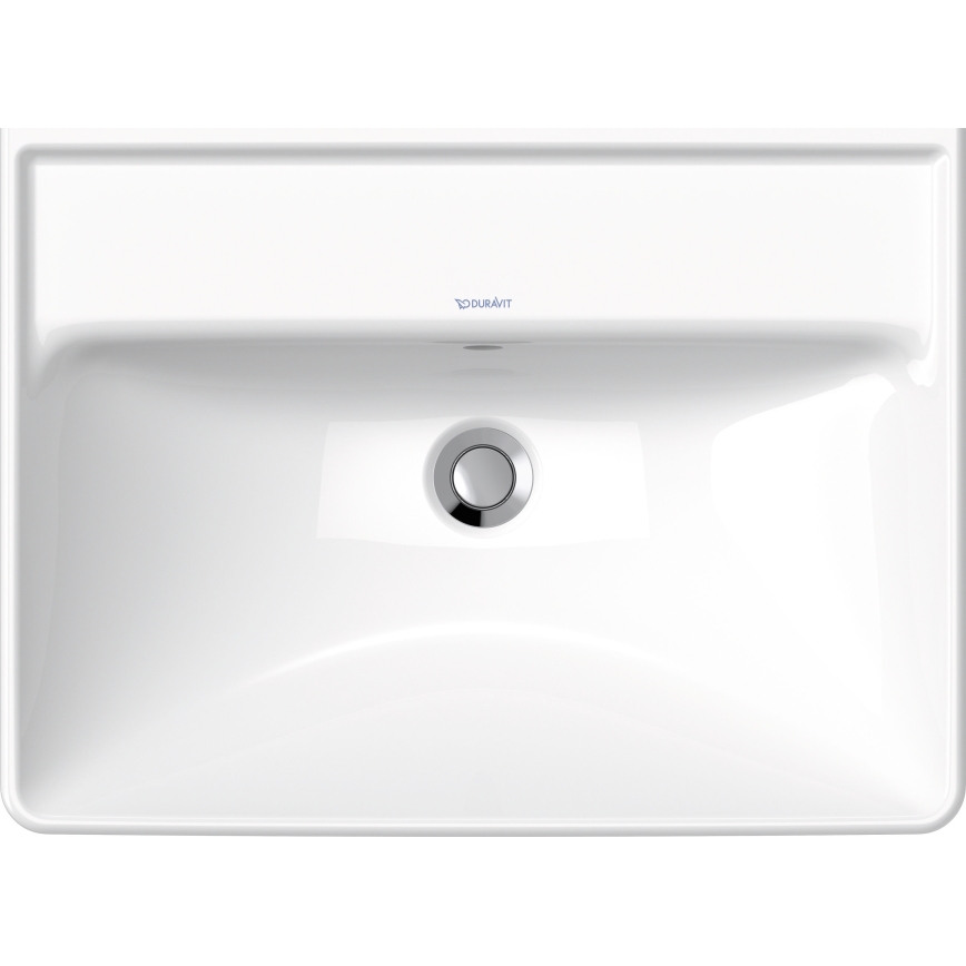 Duravit 2366600060 - Wandhängendes Waschbecken D-NEO 60x44 cm Keramik/glänzend weiß