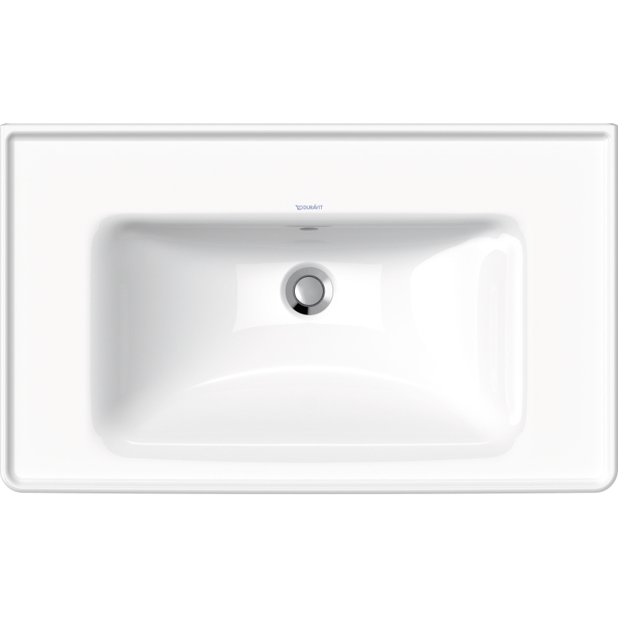 Duravit 2367800060 - Wandwaschbecken D-NEO 80x48 cm Keramik/glänzend weiß