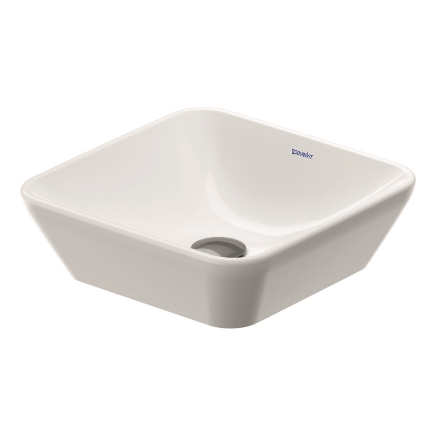 Duravit 2397400070 - Aufsatzwaschbecken D-NEO 40x40 cm Keramik / glänzend weiß