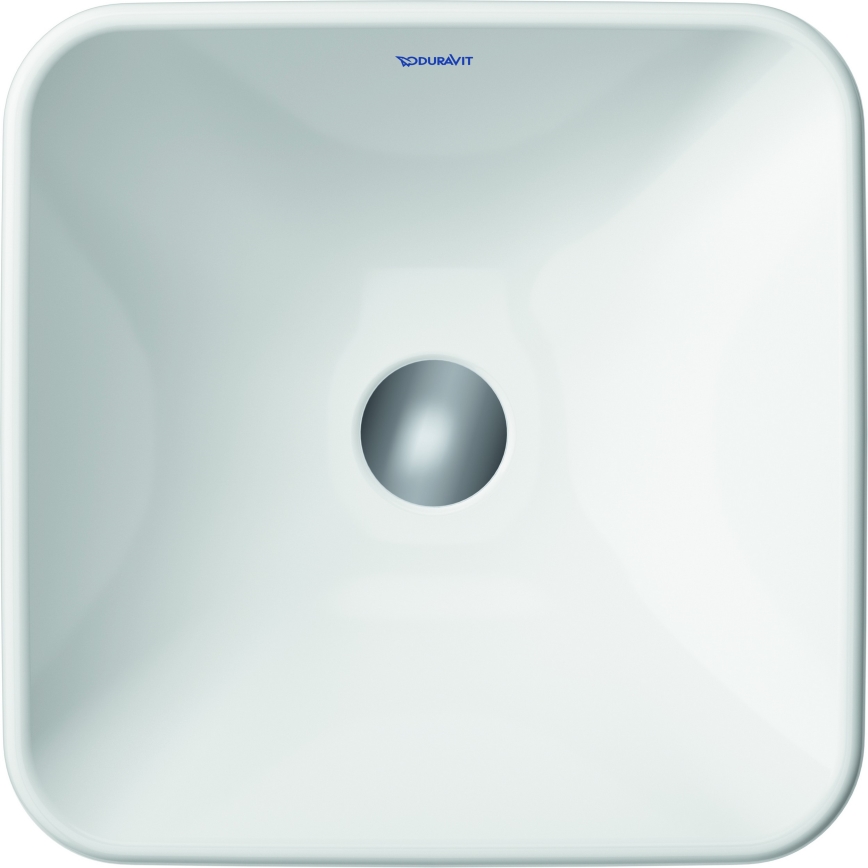 Duravit 2397400070 - Aufsatzwaschbecken D-NEO 40x40 cm Keramik / glänzend weiß