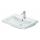 Duravit 23996500002 - Wandhängendes Waschbecken D-CODE 65 x 48 cm Keramik/glänzend weiß