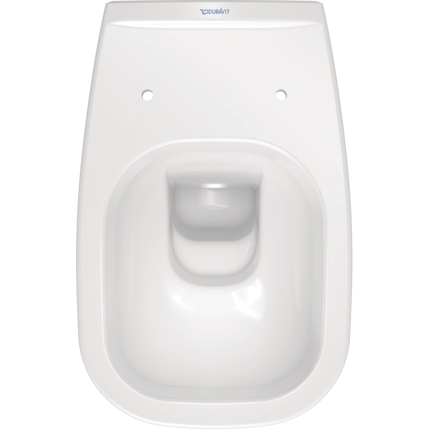Duravit 25350900002 - D-CODE Hänge-WC, Keramik, glänzend weiß
