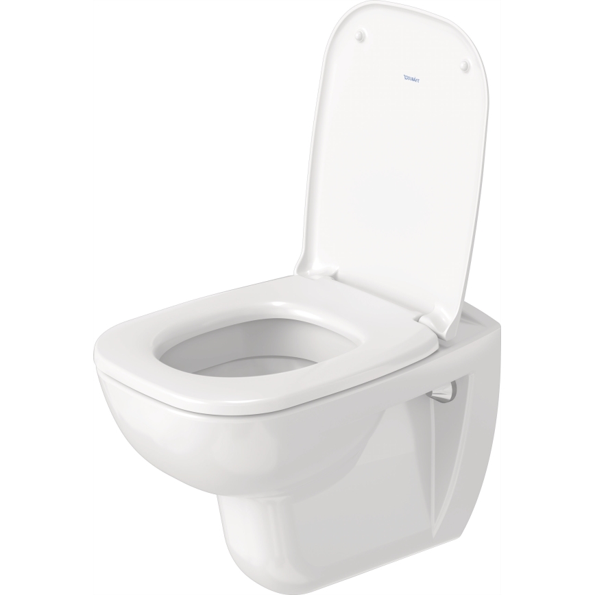 Duravit 25350900002 - D-CODE Hänge-WC, Keramik, glänzend weiß