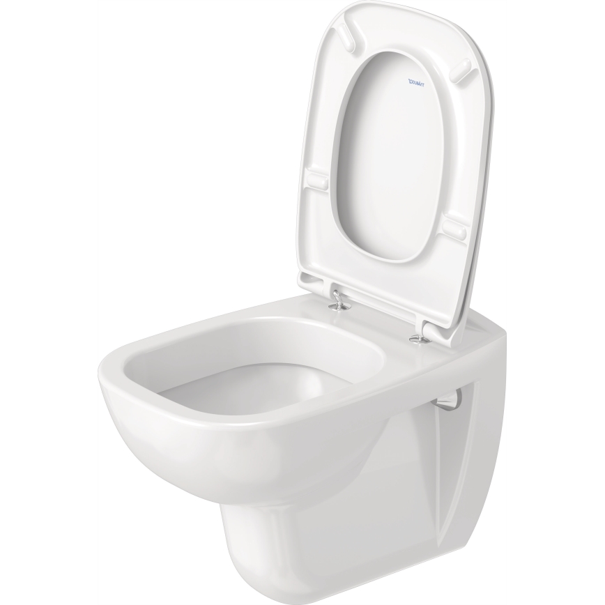 Duravit 25350900002 - D-CODE Hänge-WC, Keramik, glänzend weiß
