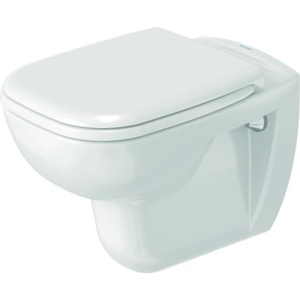 Duravit 45351900A1 - Wandhängendes WC D-CODE mit WC-Sitz, Keramik / glänzend weiß