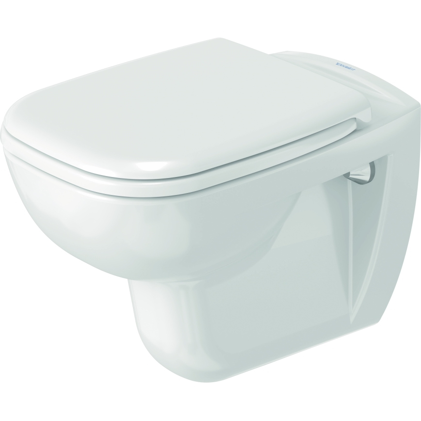 Duravit 45351900A1 - Wandhängendes WC D-CODE mit WC-Sitz, Keramik / glänzend weiß