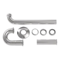Duravit 50260000 - UNIVERSAL Waschbecken-Siphon, hochglänzend verchromt