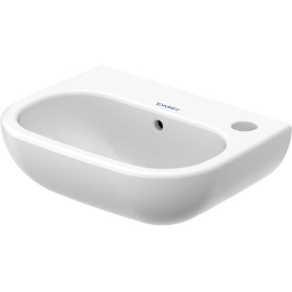 Duravit 7053600082 - Wandhängendes Waschbecken D-CODE 36x27 cm Keramik/glänzend weiß