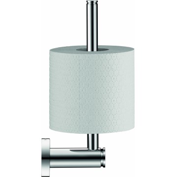 Duravit 99151000 - Toilettenpapierhalter D-CODE, Hochglanz-Chrom