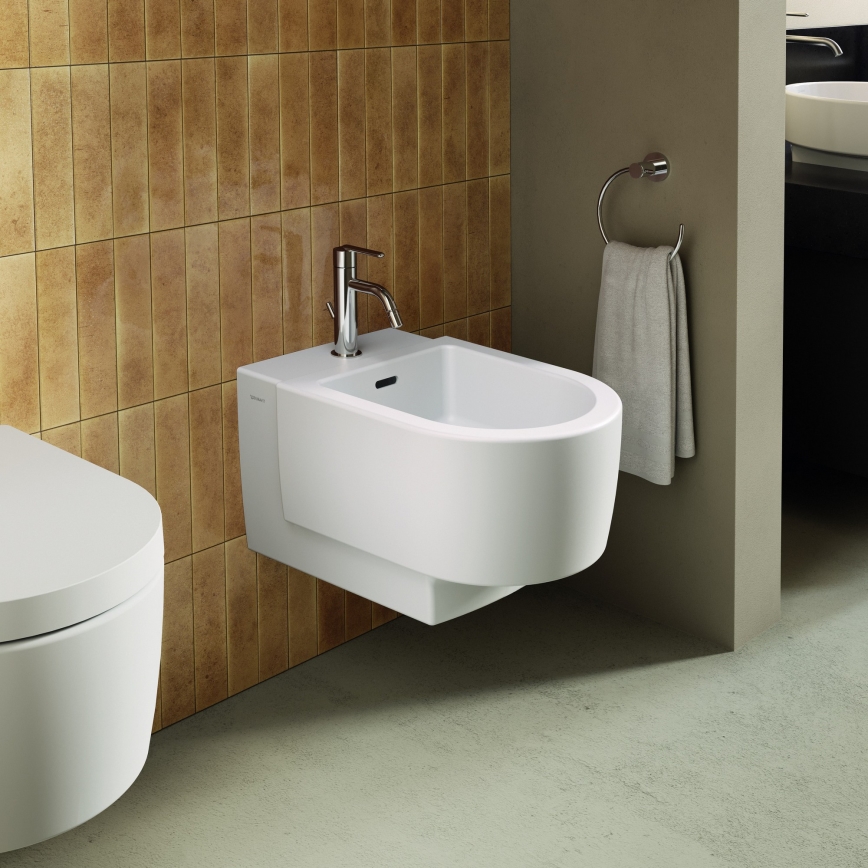 Duravit 99211000 - Wand-Handtuchhalter D-CODE, glänzender Chrom