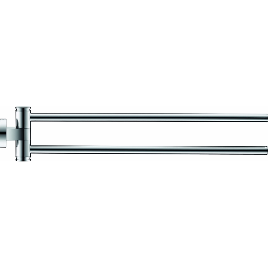 Duravit 99221000 - D-CODE Wand-Handtuchhalter, 44,7 cm, Glanzchrom