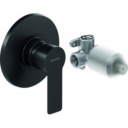 Duravit DC4210007046 - Unterputz-Duscharmatur D-CODE matt schwarz