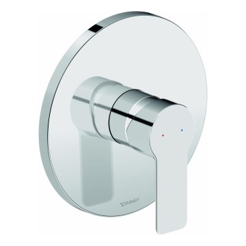 Duravit DC4210010010 - Duscharmatur zur Unterputzmontage D-CODE, Hochglanz-Chrom