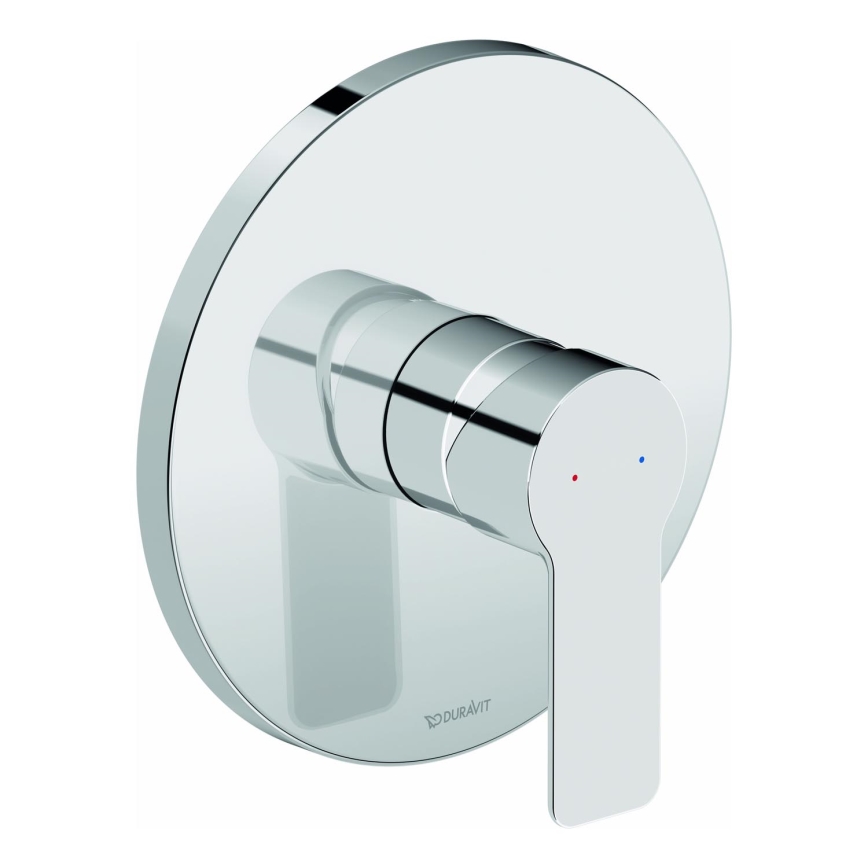 Duravit DC4210010010 - Duscharmatur zur Unterputzmontage D-CODE, Hochglanz-Chrom