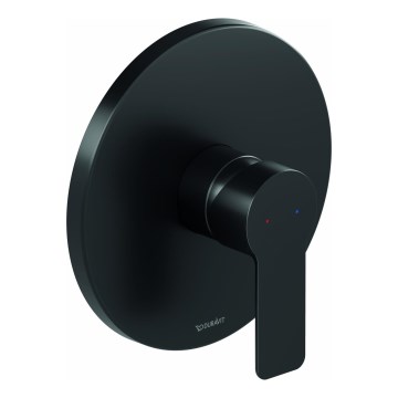 Duravit DC4210010046 - D-CODE Unterputz-Duscharmatur, matt schwarz