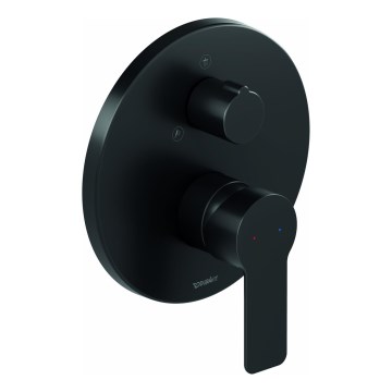 Duravit DC4210012046 - D-CODE Unterputz-Duscharmatur, matt schwarz