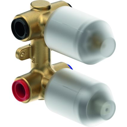 Duravit DC5210008010 - D-CODE Unterputz-Duscharmatur, hochglänzender Chrom