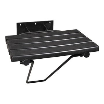 Duschsitz 44 x 46 cm, schwarz
