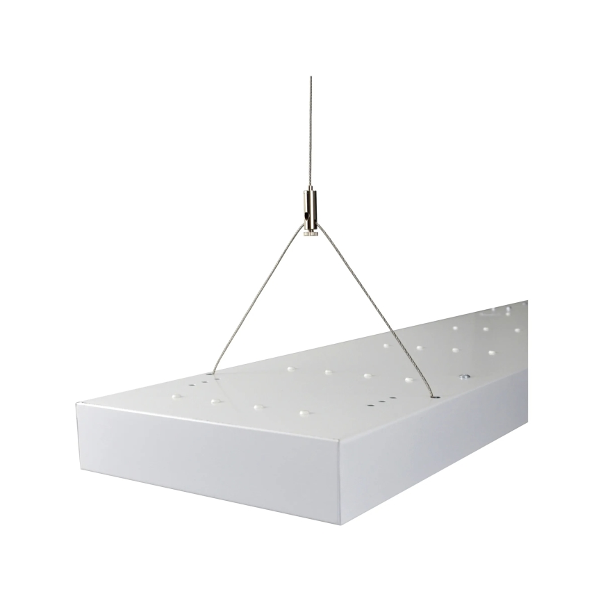 e2 elektro - Set mit 150 cm langen Abhängeseilen, glänzender Chrom