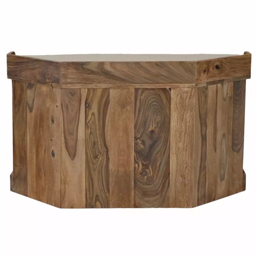 Eck-Schuhbank RAMI 60x105 cm Massivholz/Palisander